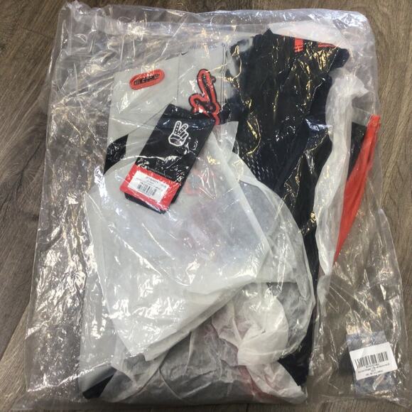 Troy Lee Designs Mens GP Motocross Racing Pants Astro Light Gray Orange Size 28 - Picture 2 of 5